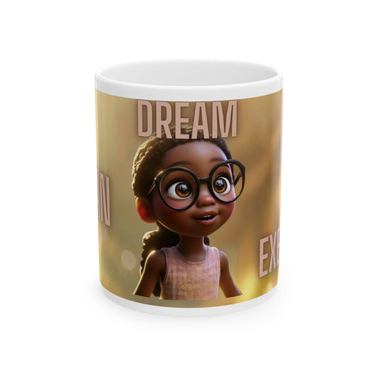 Dream Ceramic Mug, 11oz